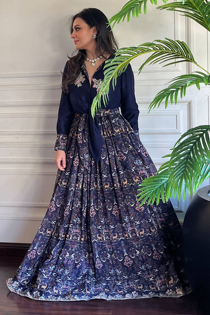 KNOTING BLUE - Ameerah by Zainab Salman