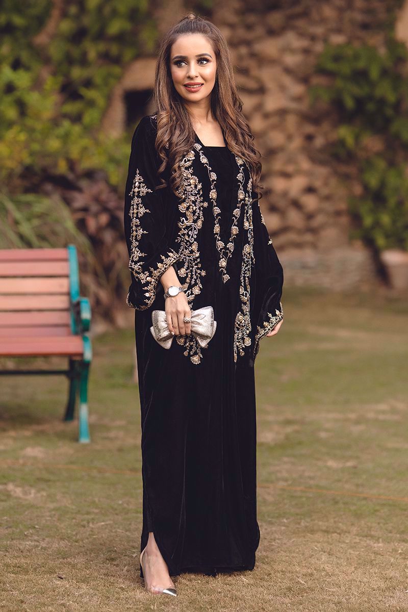 Sparkle Bail Kaftan - Wedding Festive & Festive Velvets '25 by Farida Hasan