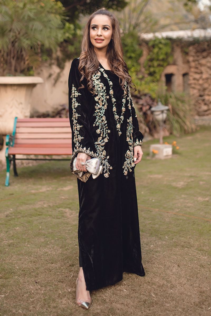 Sparkle Bail Kaftan - Wedding Festive & Festive Velvets '25 by Farida Hasan