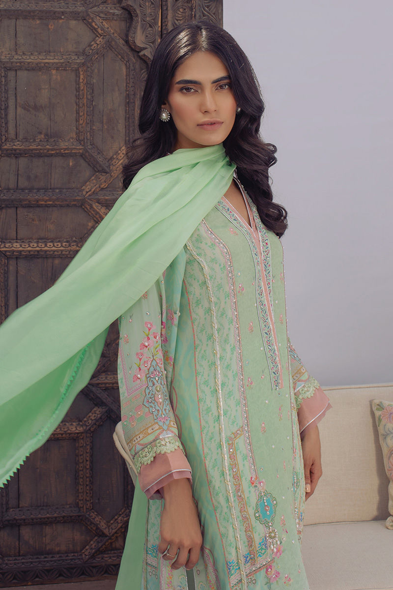 FLORAL FUSION - Luxury Pret 22 by Ansab Jahangir