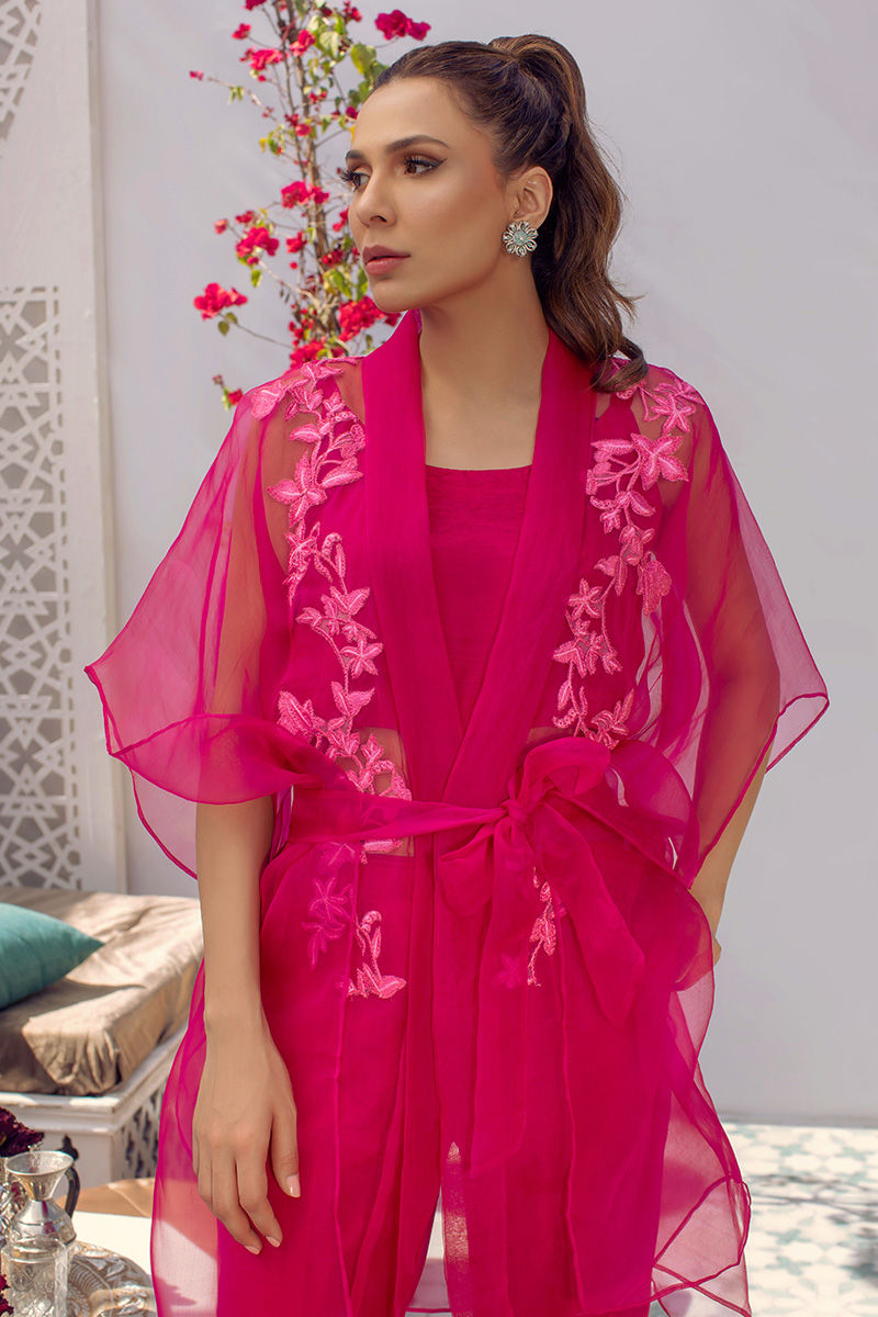 VIVA MAGENTA SET - Luxury Pret 22 by Ansab Jahangir