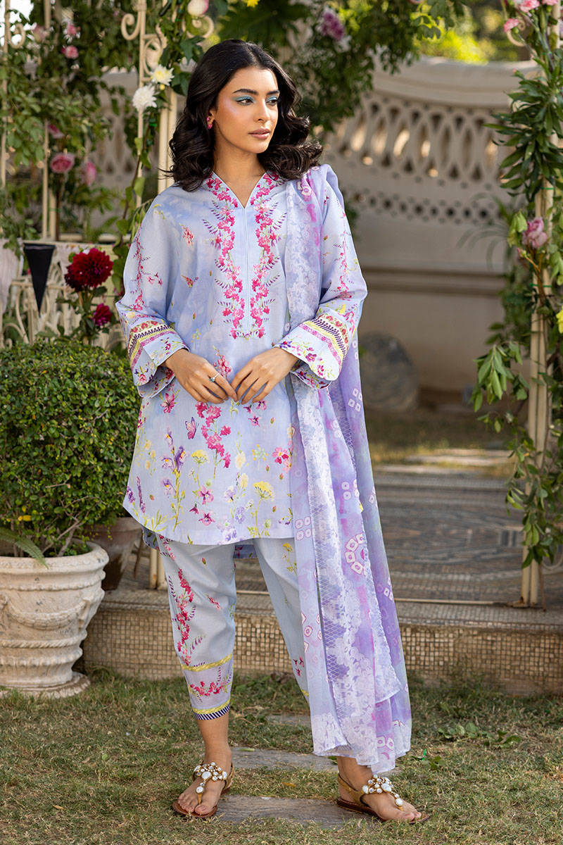 Breezy Blue Set - Picnic Collection by Farida Hasan