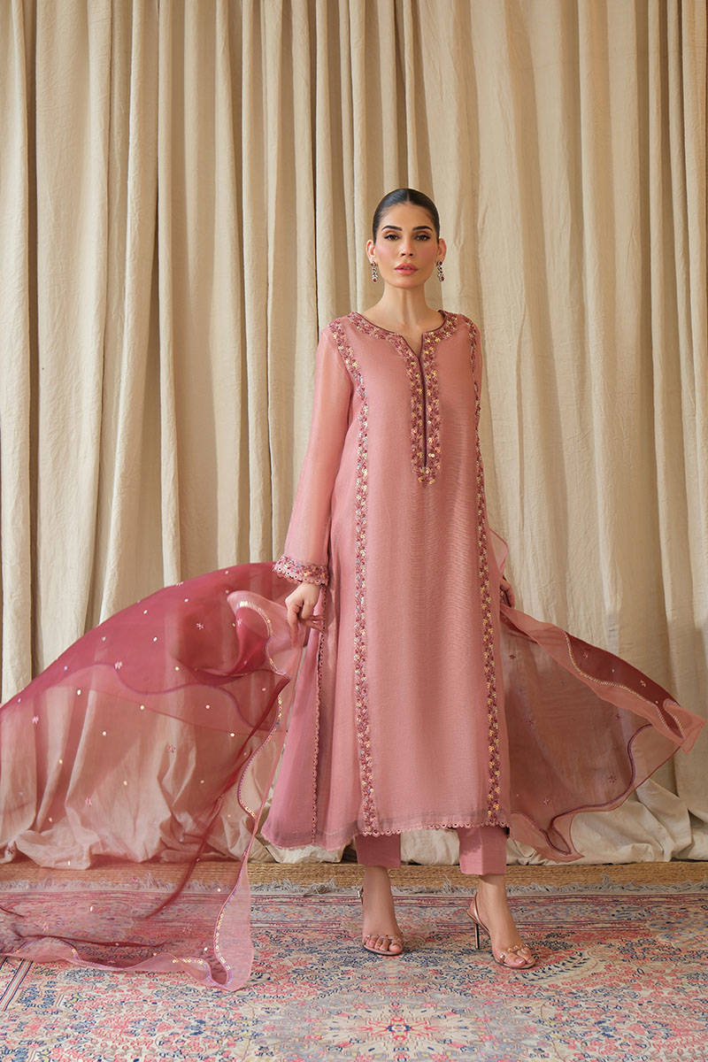 Mahnoor - shirt with pants - Eid Festive 25 by Farida Hasan