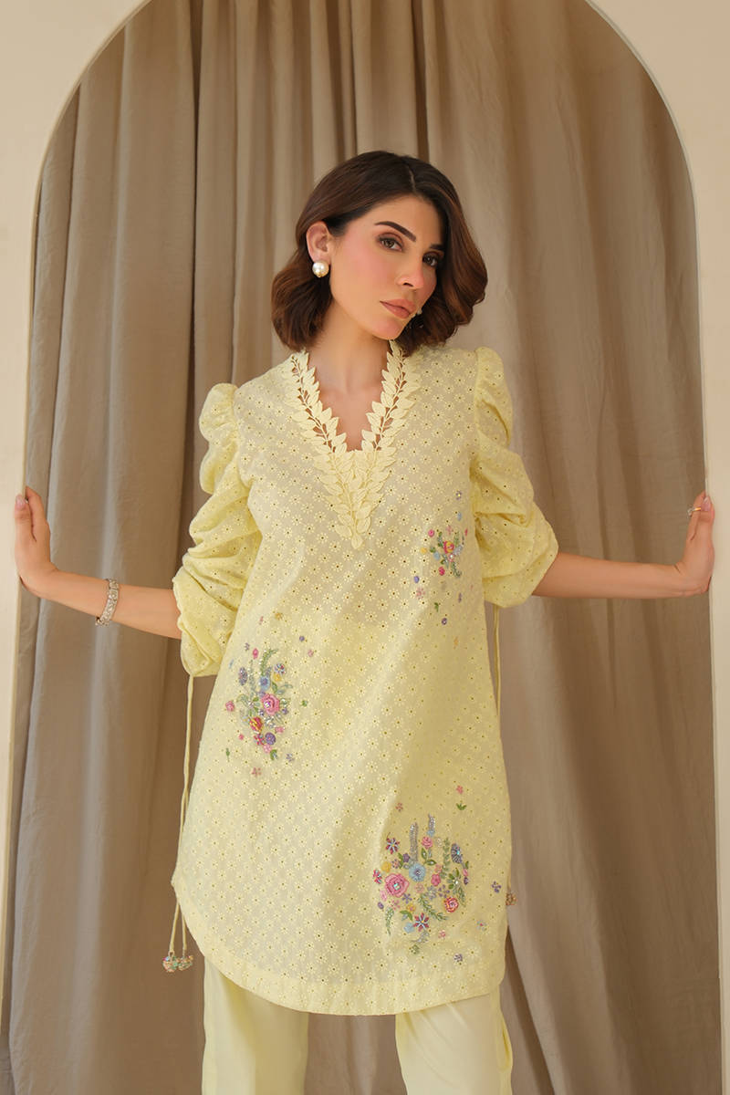 Lemon June with Pants - June Bloom by Farida Hasan