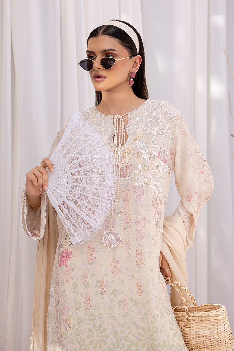 Sarah Shirt And Dupatta - Sorbet Stories Eid Festive 25 by Ansab Jahangir Studio