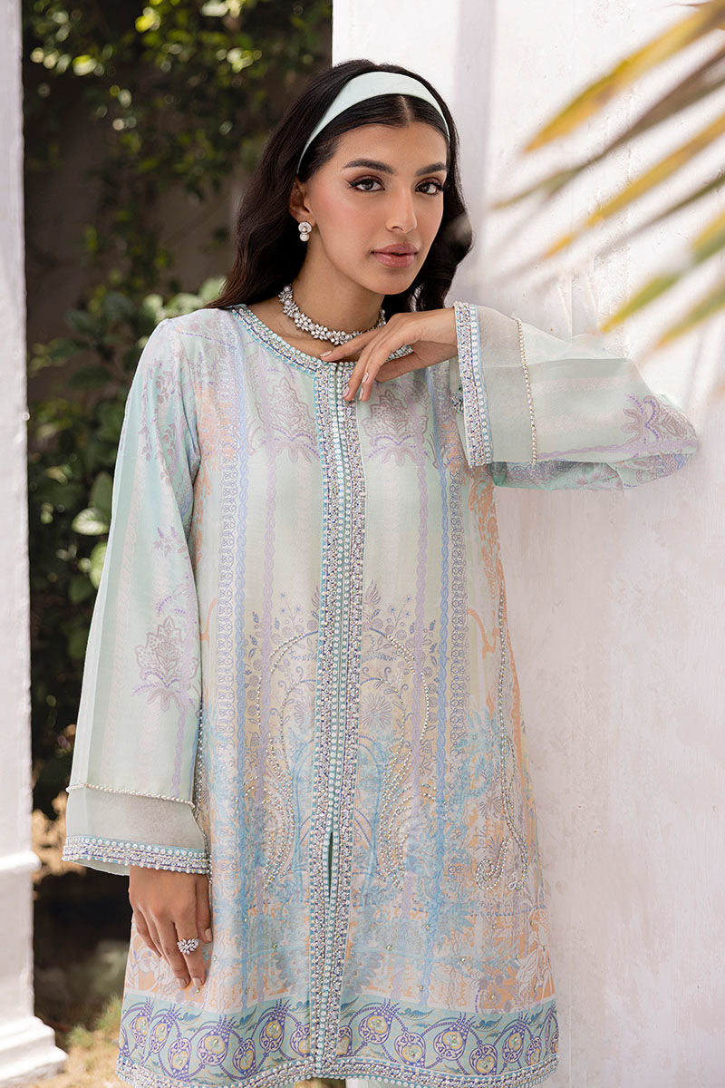 Lux Shirt And Dupatta - Sorbet Stories Eid Festive 25 by Ansab Jahangir Studio