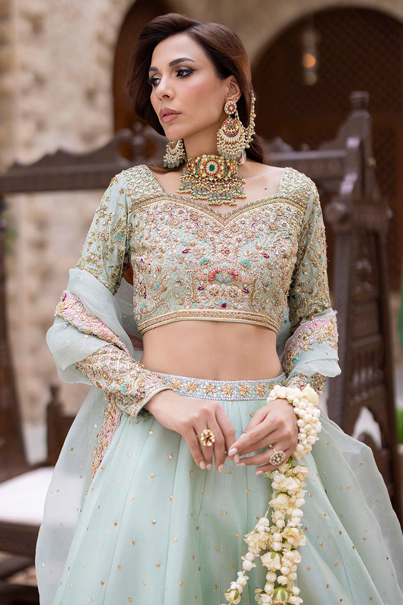 Huma - Heer | Heirloom Bridals 2025 by Ansab Jahangir Studio