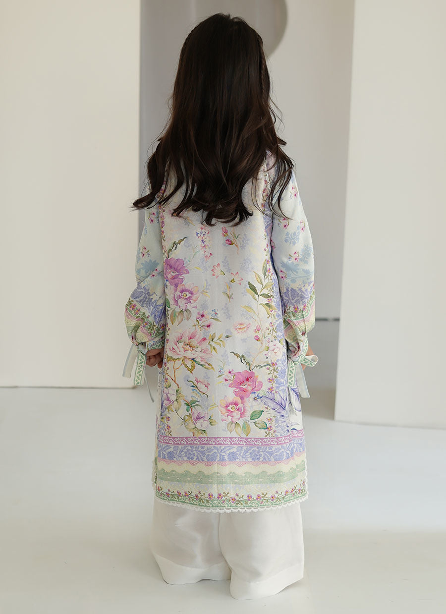 Zorya Ice Blue Blossom - Tara Eid Luxe 25 by Farah Talib Aziz