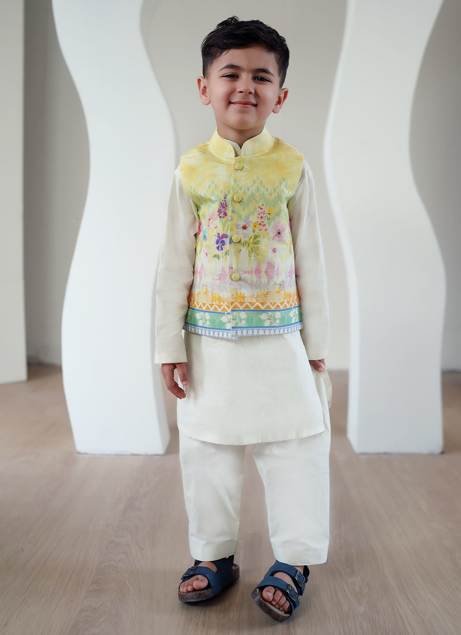 Cali Mini Waistcoat - Tara Eid Luxe 25 by Farah Talib Aziz