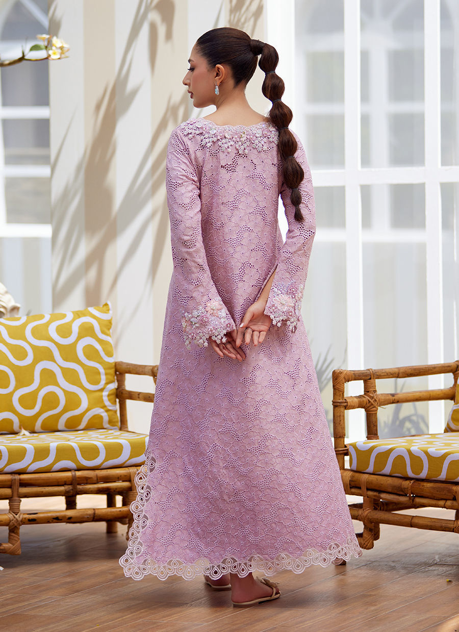 Melek Rose Kaftan - Tara Eid Luxe II by Farah Talib Aziz