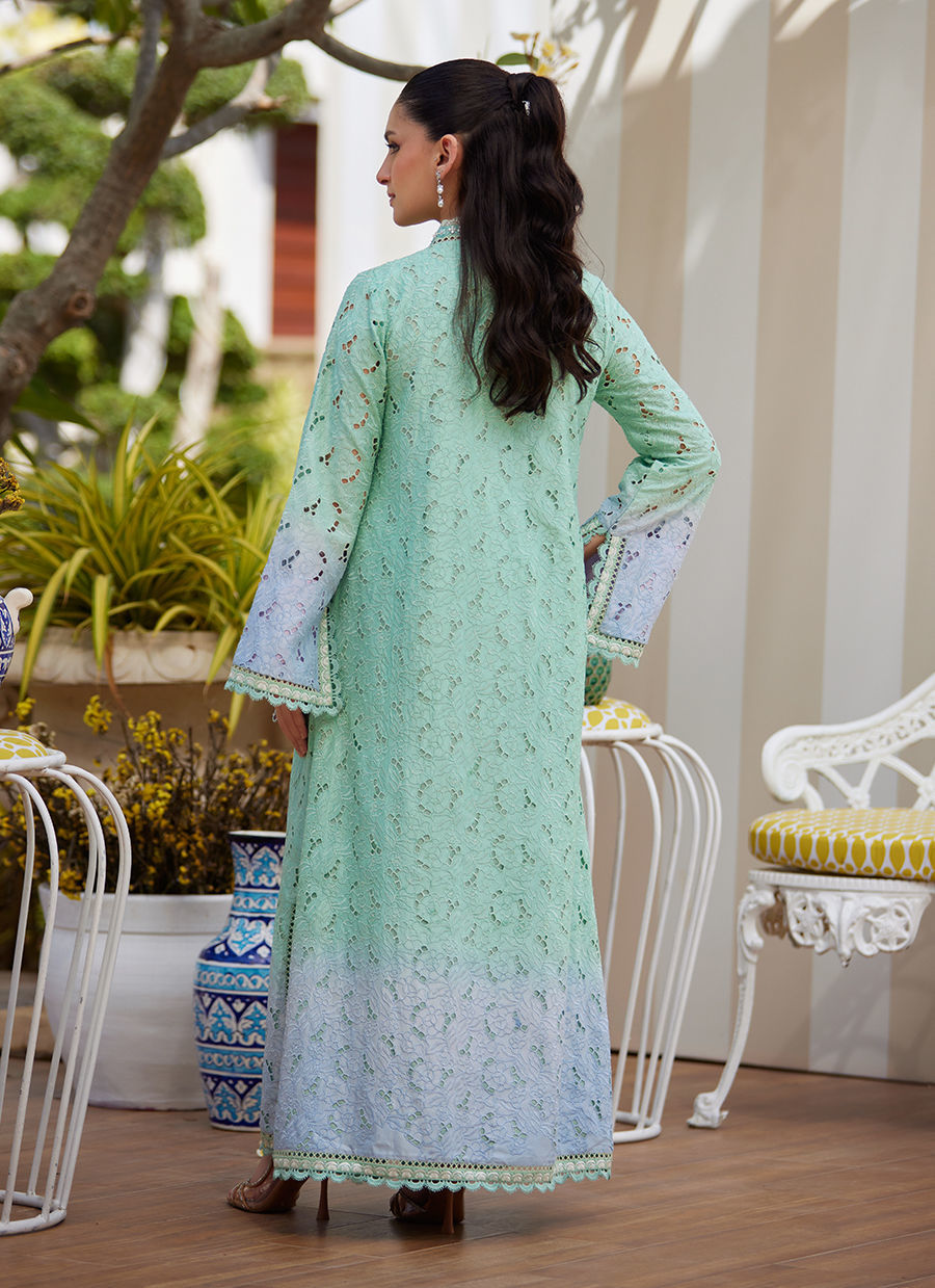 Ciya Aqua Kaftan - Tara Eid Luxe II by Farah Talib Aziz