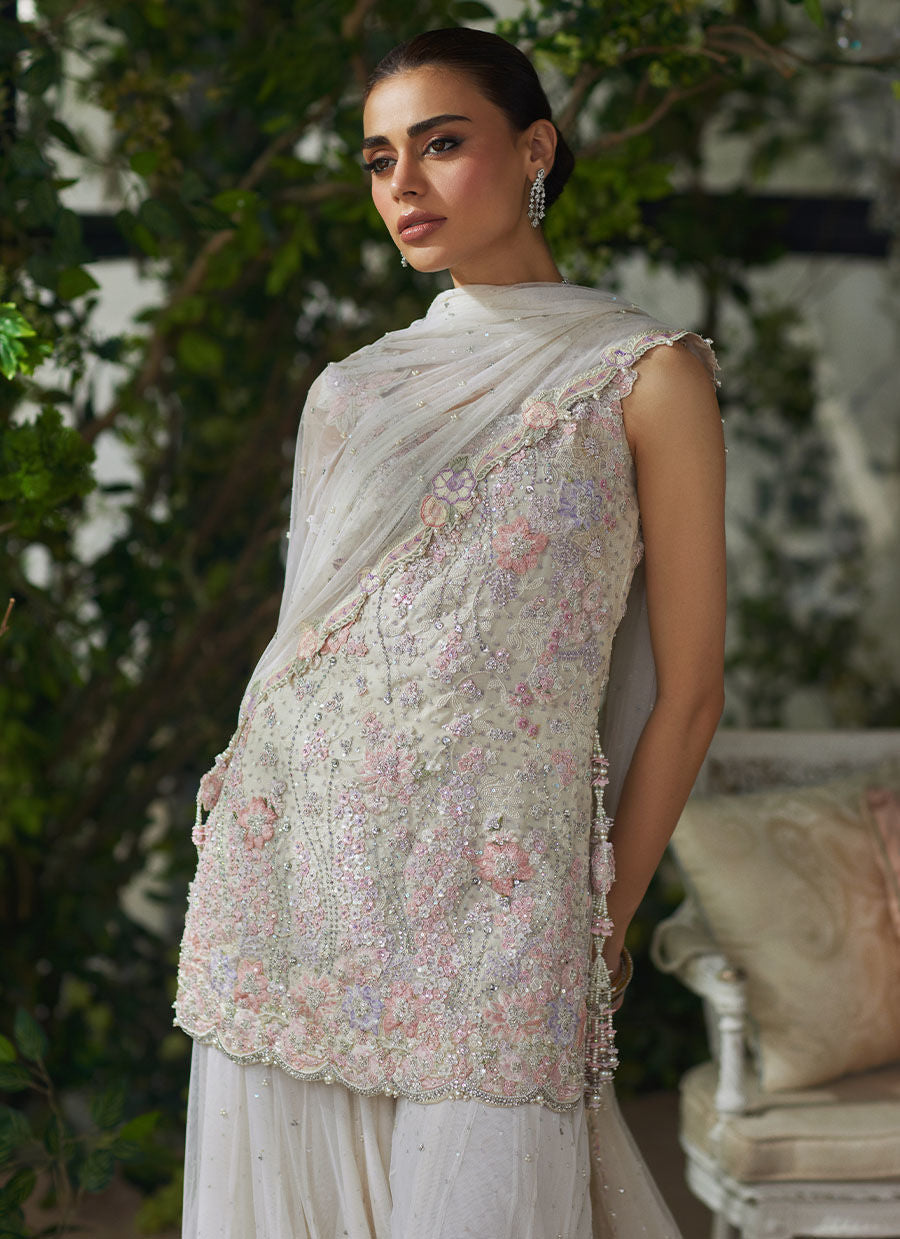 Sylvie Ivory Ensemble - Eira Ethereal Couture by Farah Talib Aziz