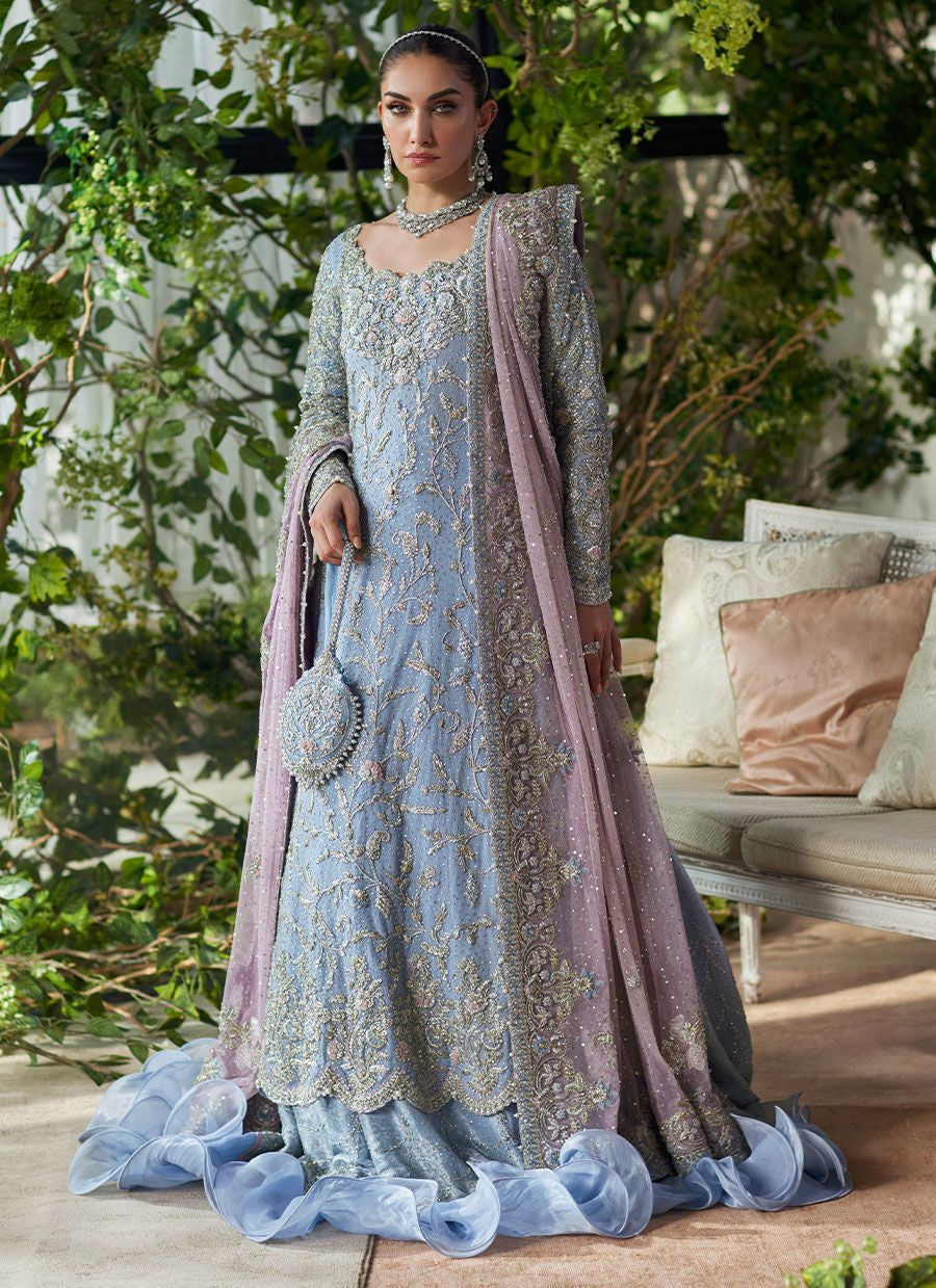 Esmarie Ice Blue Bridal - Eira Ethereal Couture by Farah Talib Aziz