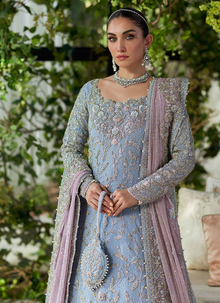 Esmarie Ice Blue Bridal - Eira Ethereal Couture by Farah Talib Aziz