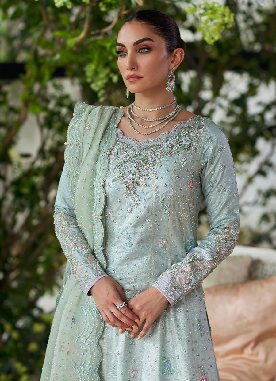 Amali Mint Kalidaar - Eira Ethereal Couture by Farah Talib Aziz