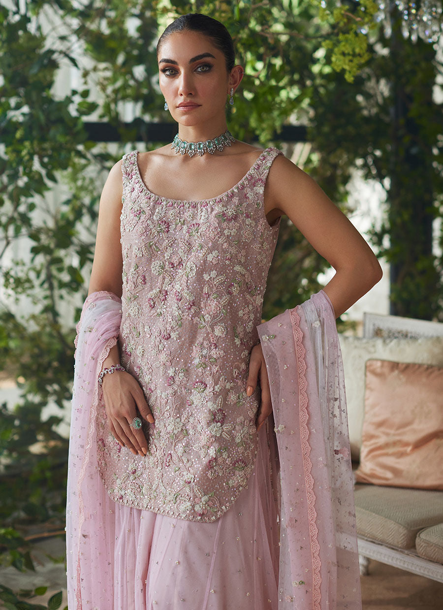 Irmika Blush Ensemble - Eira Ethereal Couture by Farah Talib Aziz