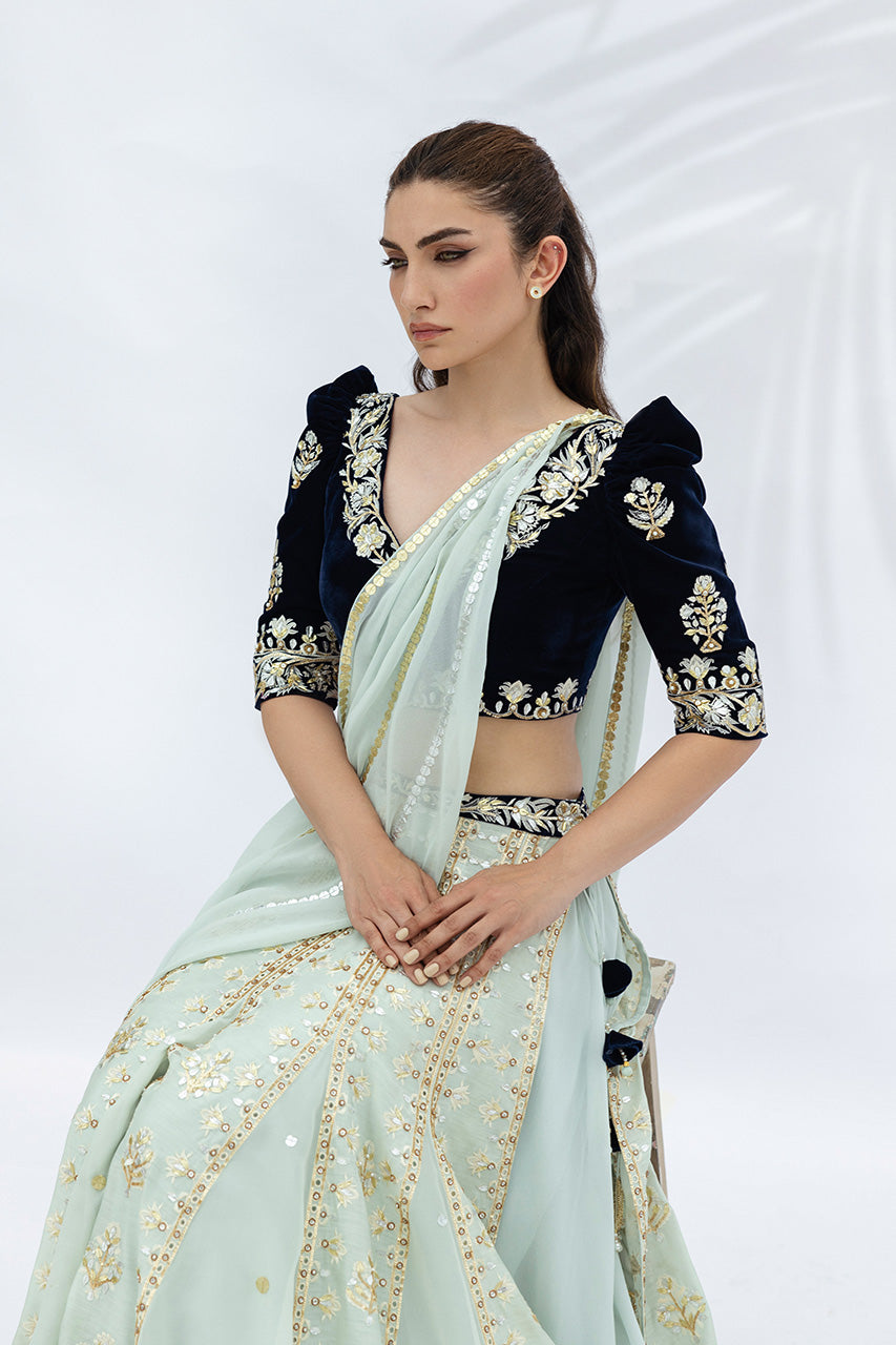 Nari - Velvets | The Winter Edit by Sania Maskatiya