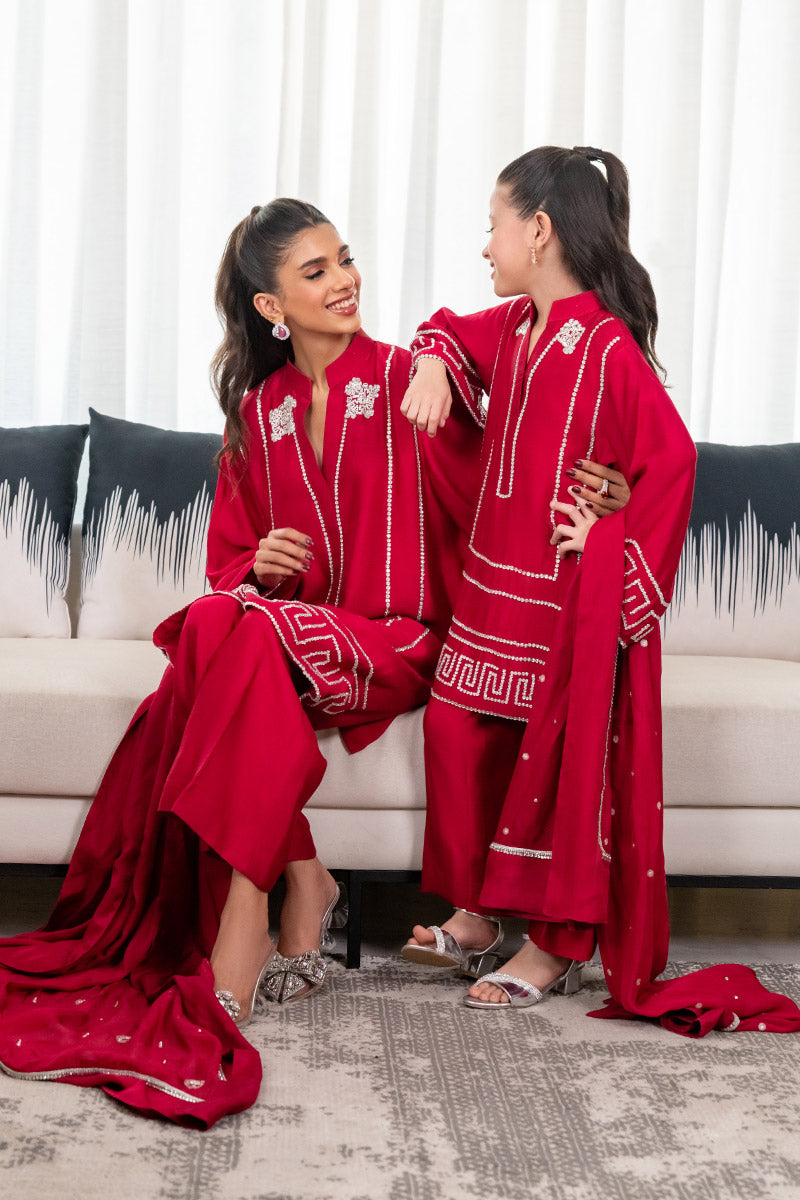 Fuscia Pink Radiance Combo - Celina by Chic ophicial