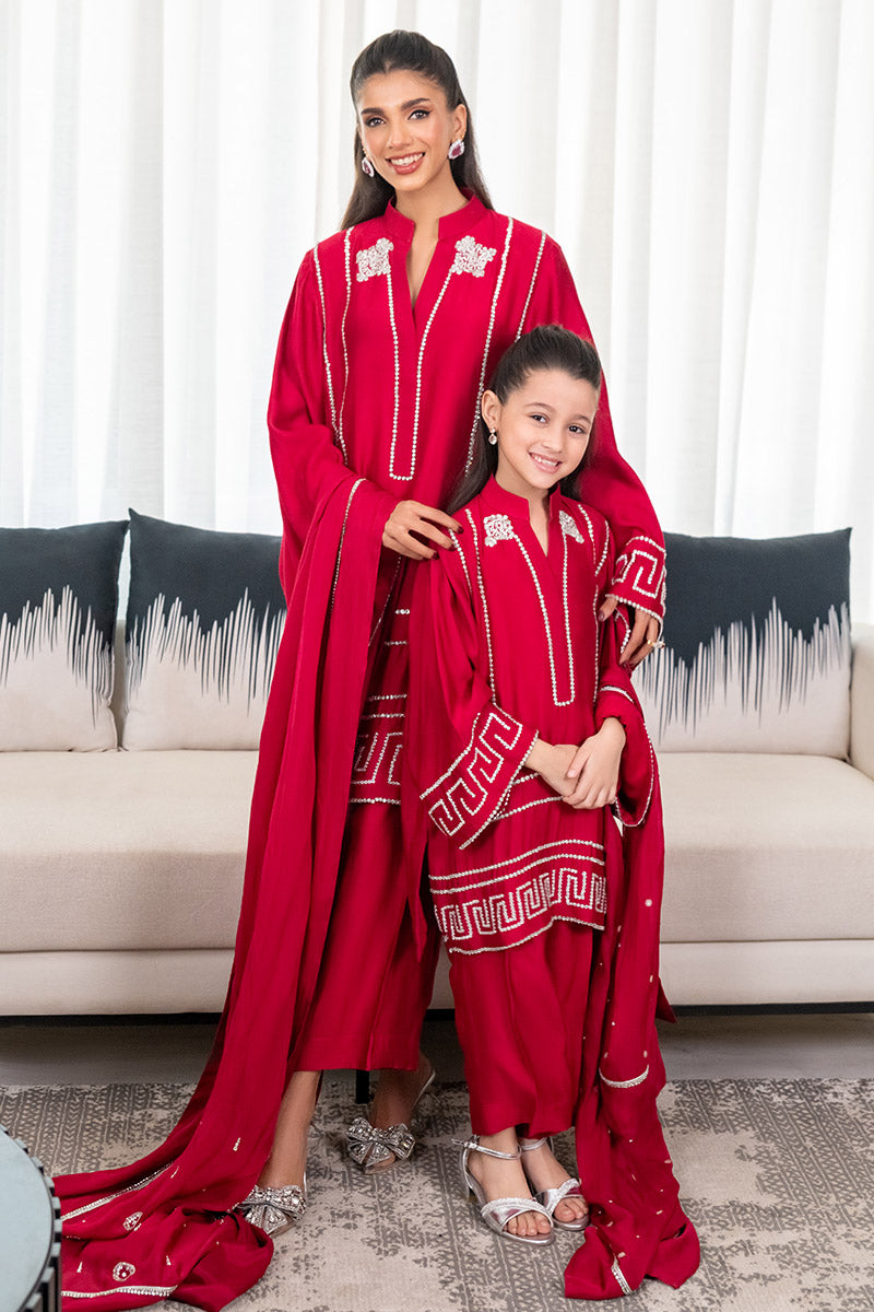 Fuscia Pink Radiance Combo - Celina by Chic ophicial