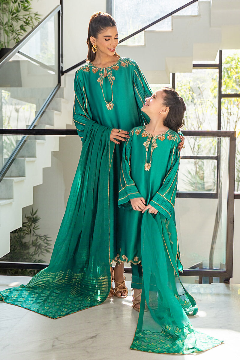 Emerald Green Combo - Celina by Chic ophicial