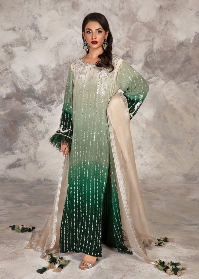Celestial green - Luxury Couture '24 by Noreen Neelam