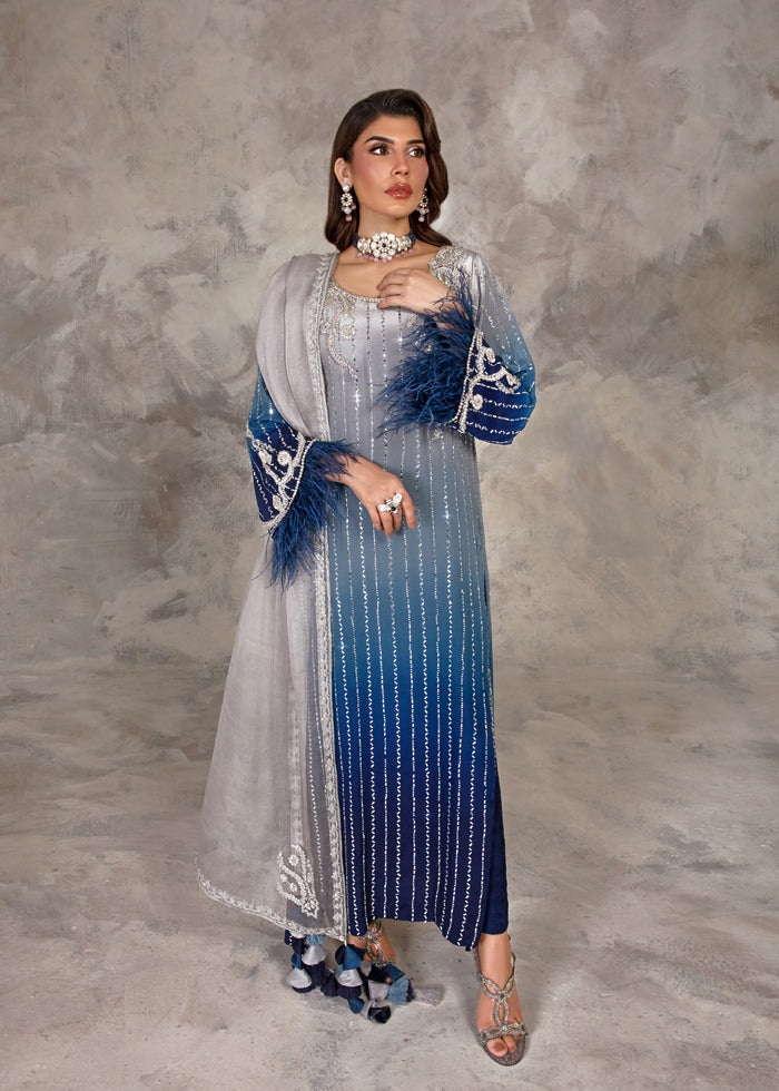 Celestial blue - Luxury Couture '24 by Noreen Neelam