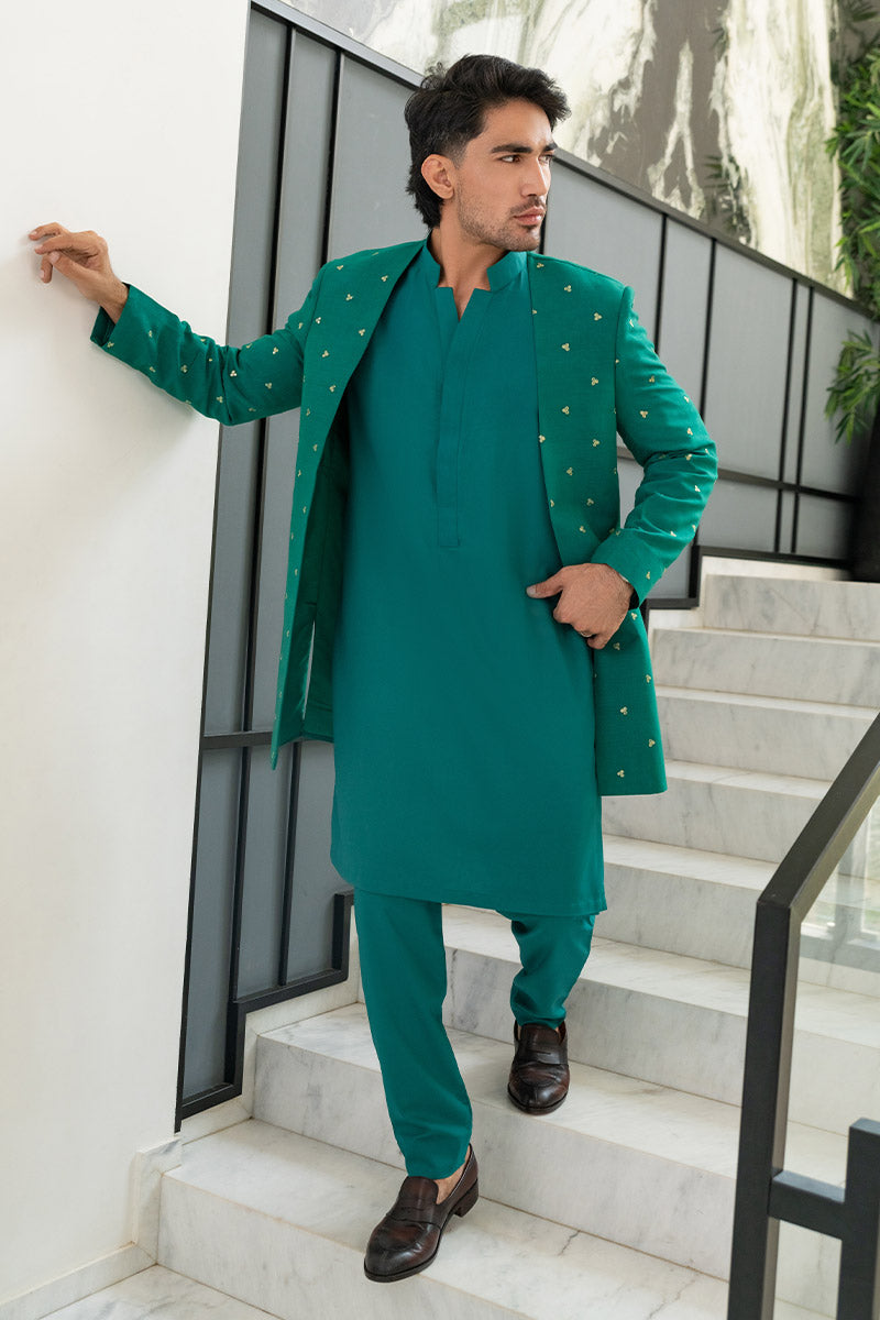 Jade Green Prince coat - Celina by Chic ophicial