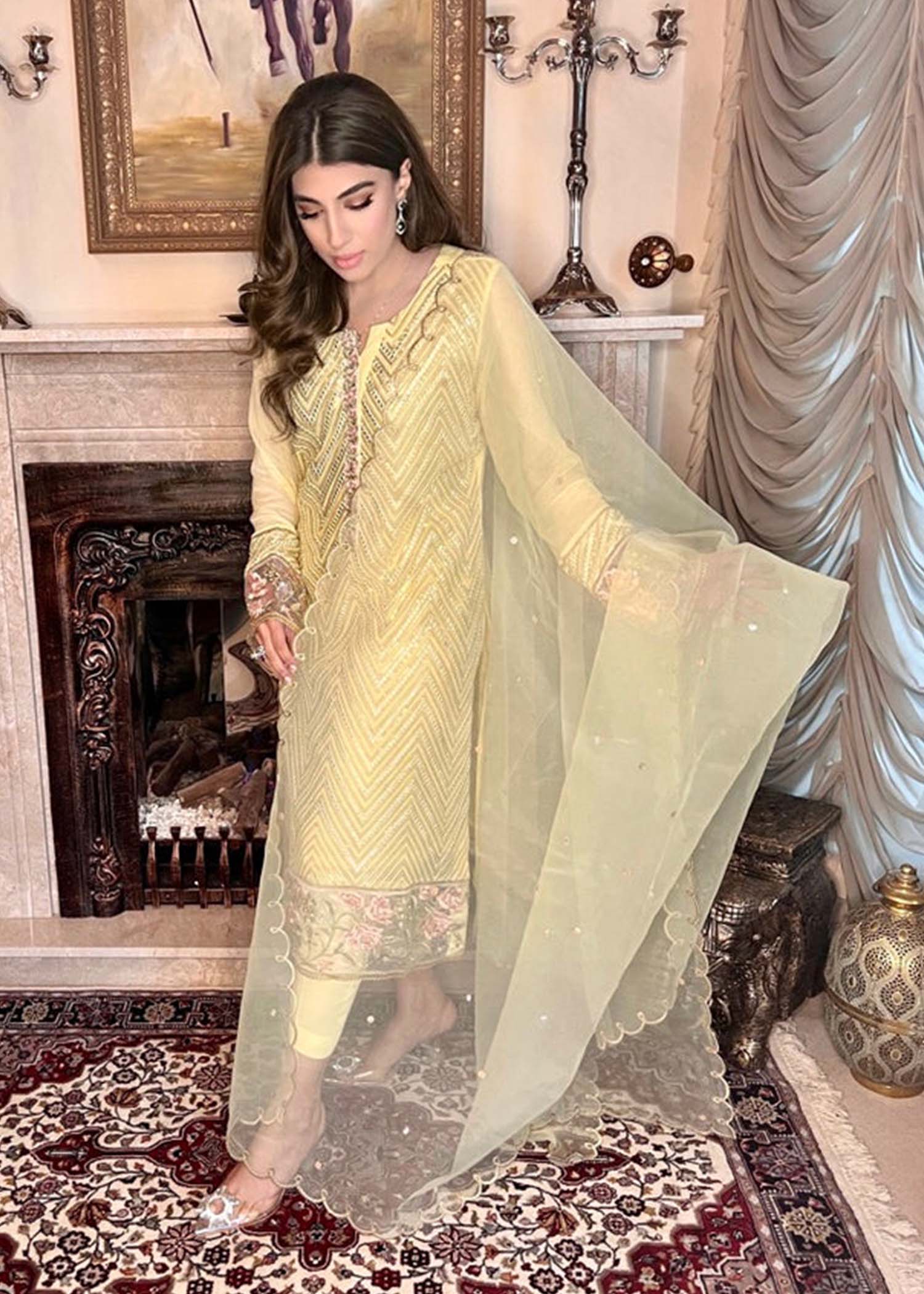 AF 340 Pristine Lime Blossom - Ainee Faisal