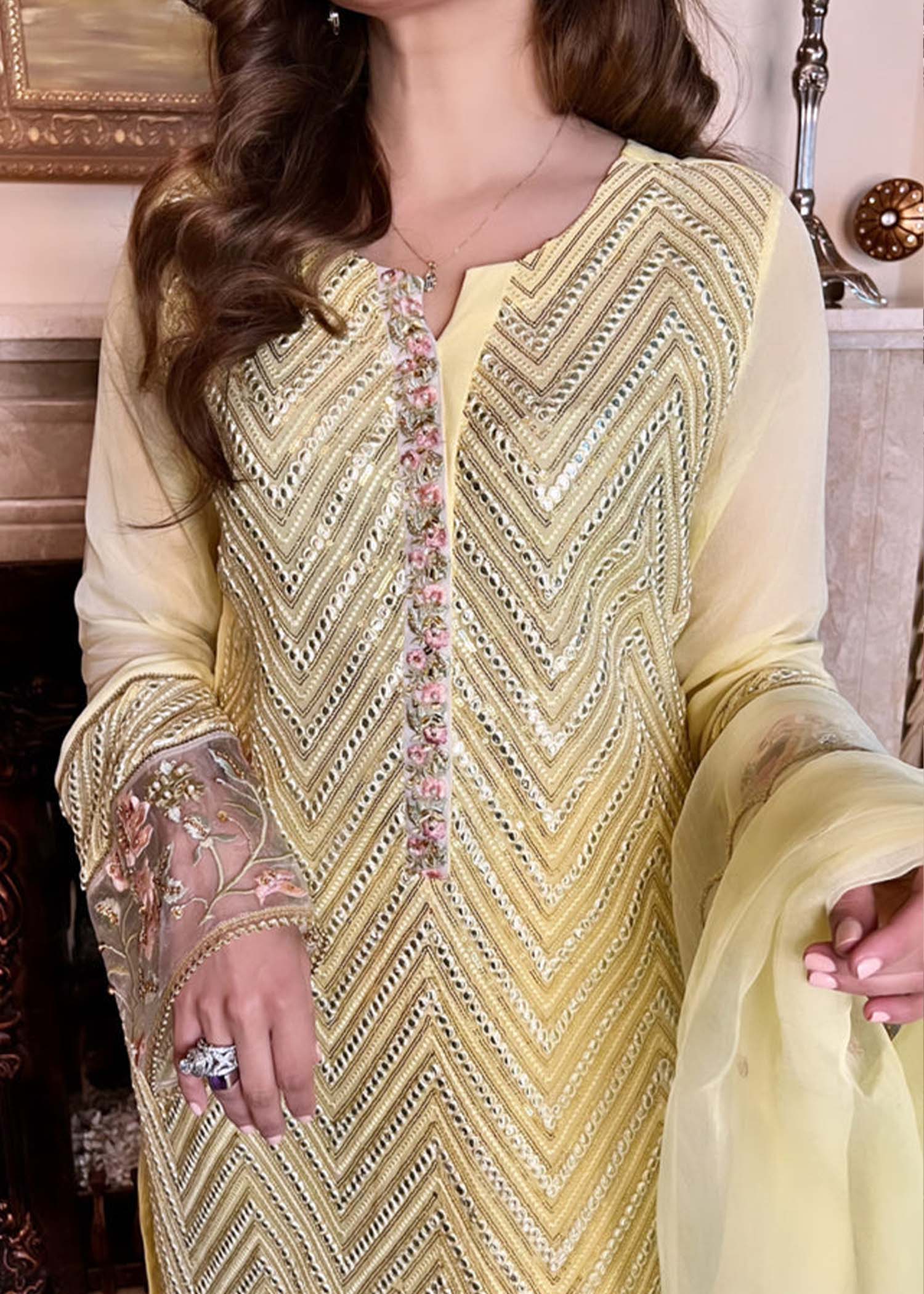 AF 340 Pristine Lime Blossom - Ainee Faisal