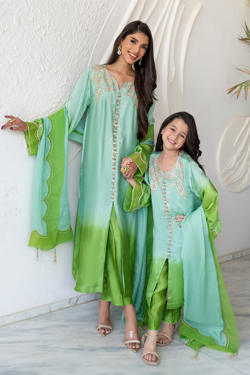 Ombre Green combo - Celina by Chic ophicial