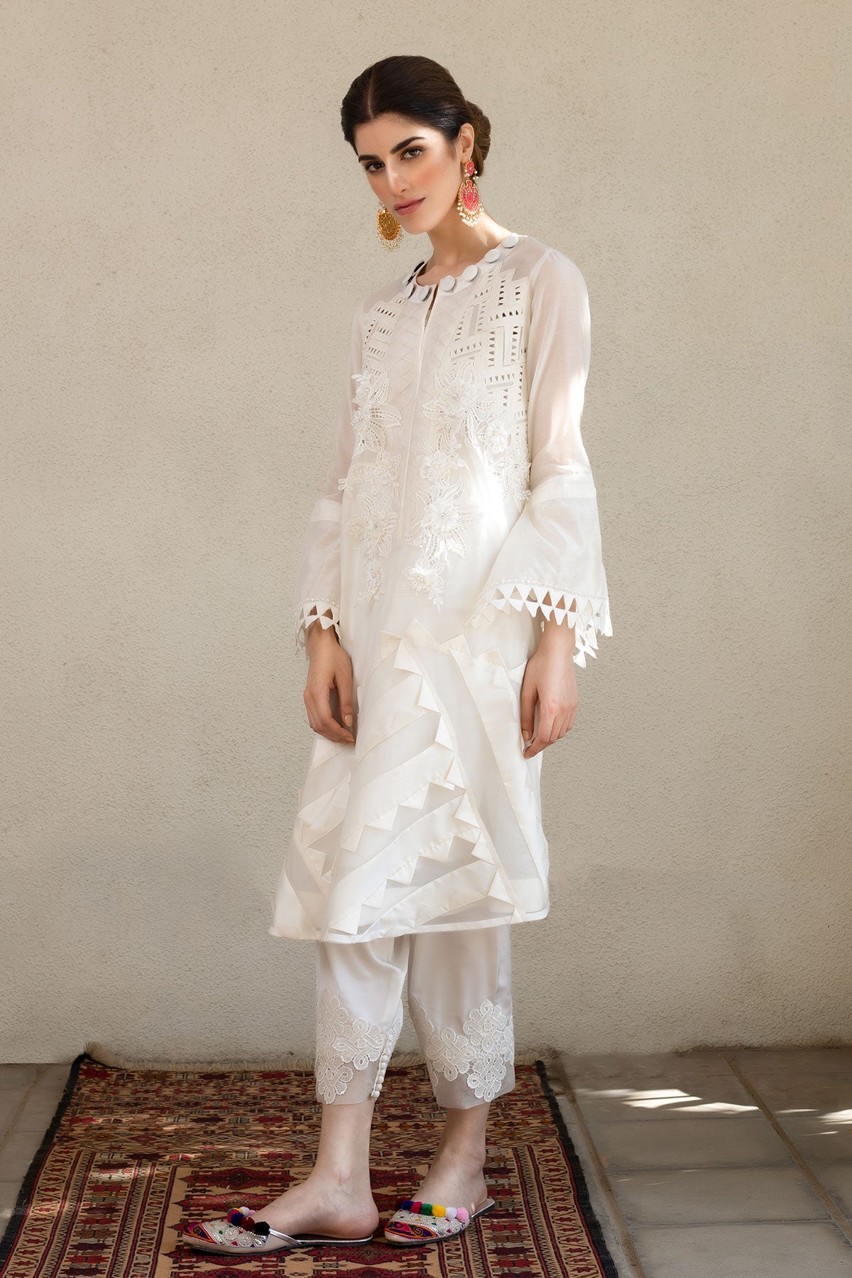 Aqsa Kurta - Aleena & Fareena
