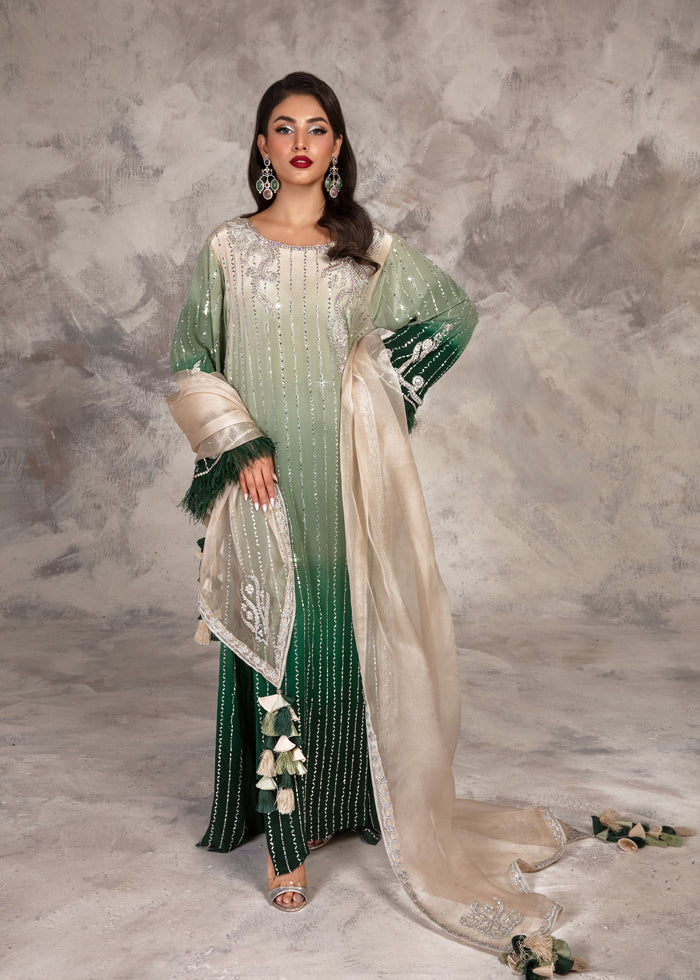 Celestial green - Luxury Couture '24 by Noreen Neelam