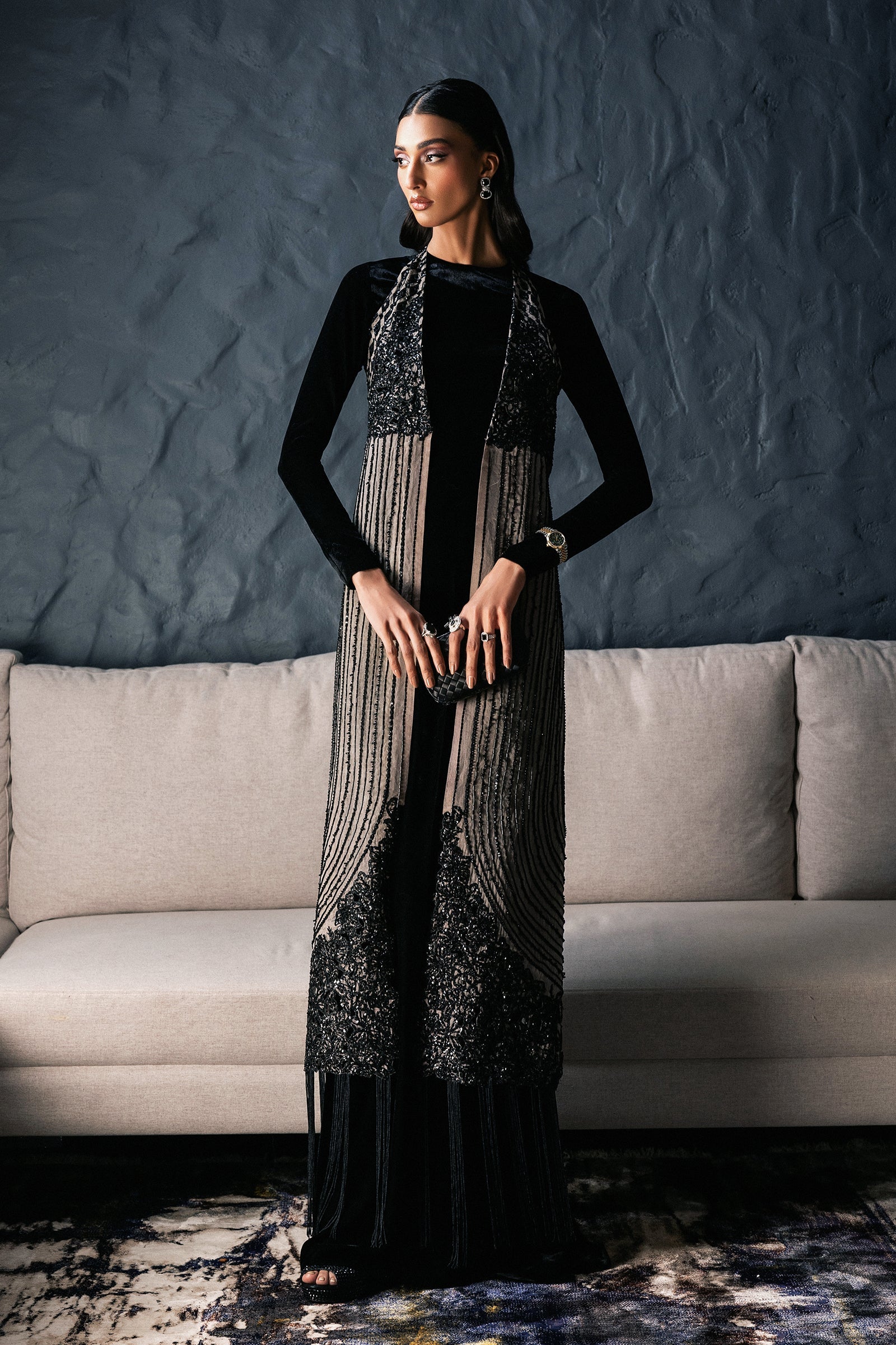 Midnight Velvet - Bridal Couture '25 by Erum Khan