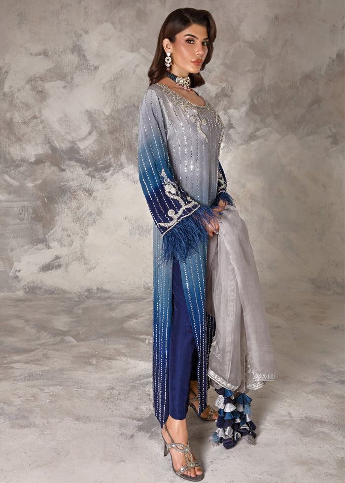 Celestial blue - Luxury Couture '24 by Noreen Neelam