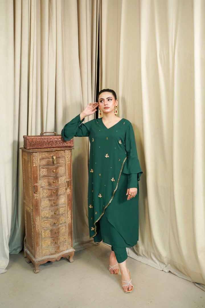 AF 361 Green Layers - Vanity by Ainee Faisal