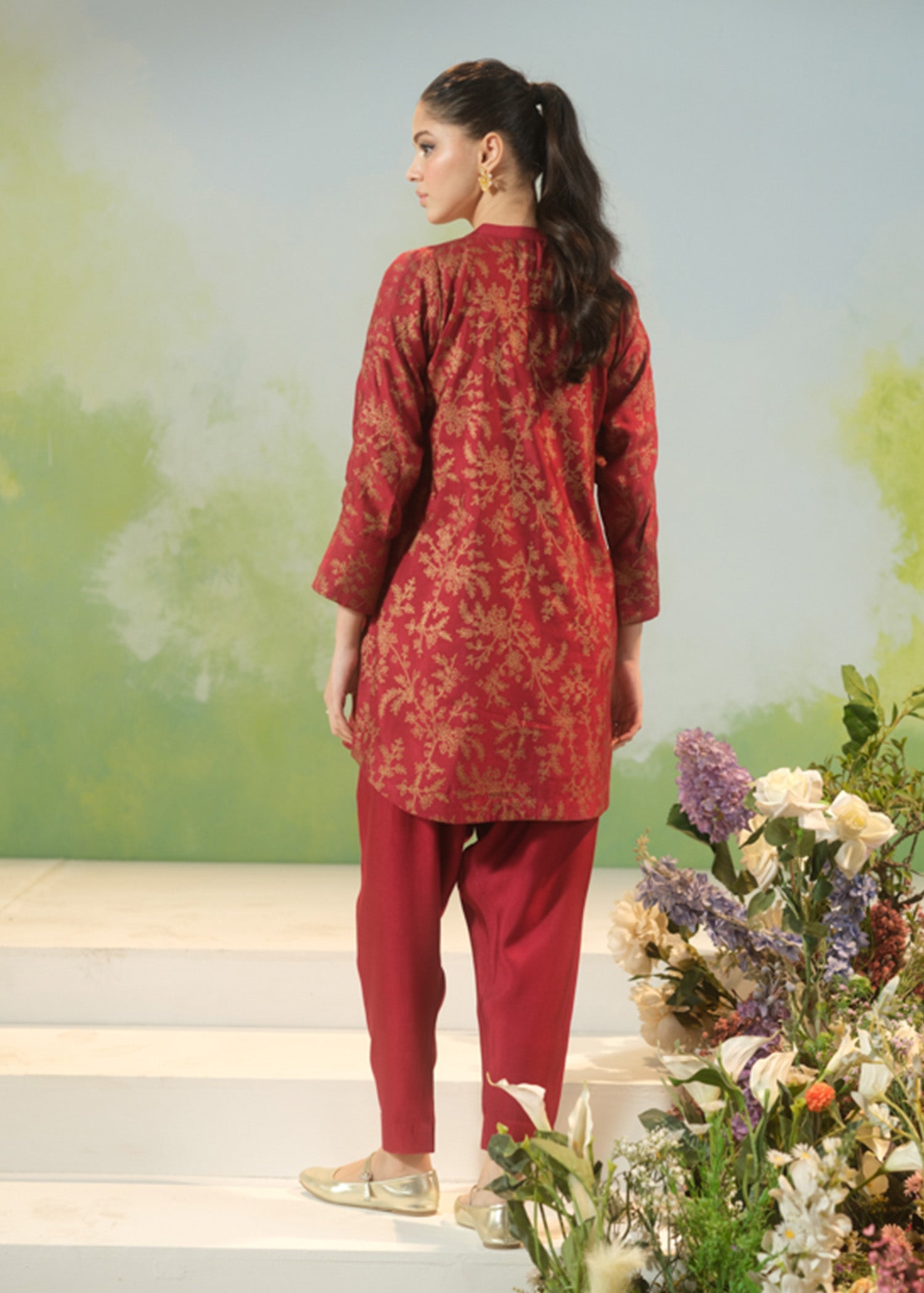 Crimson Bloom - Basics by Mahum Asad