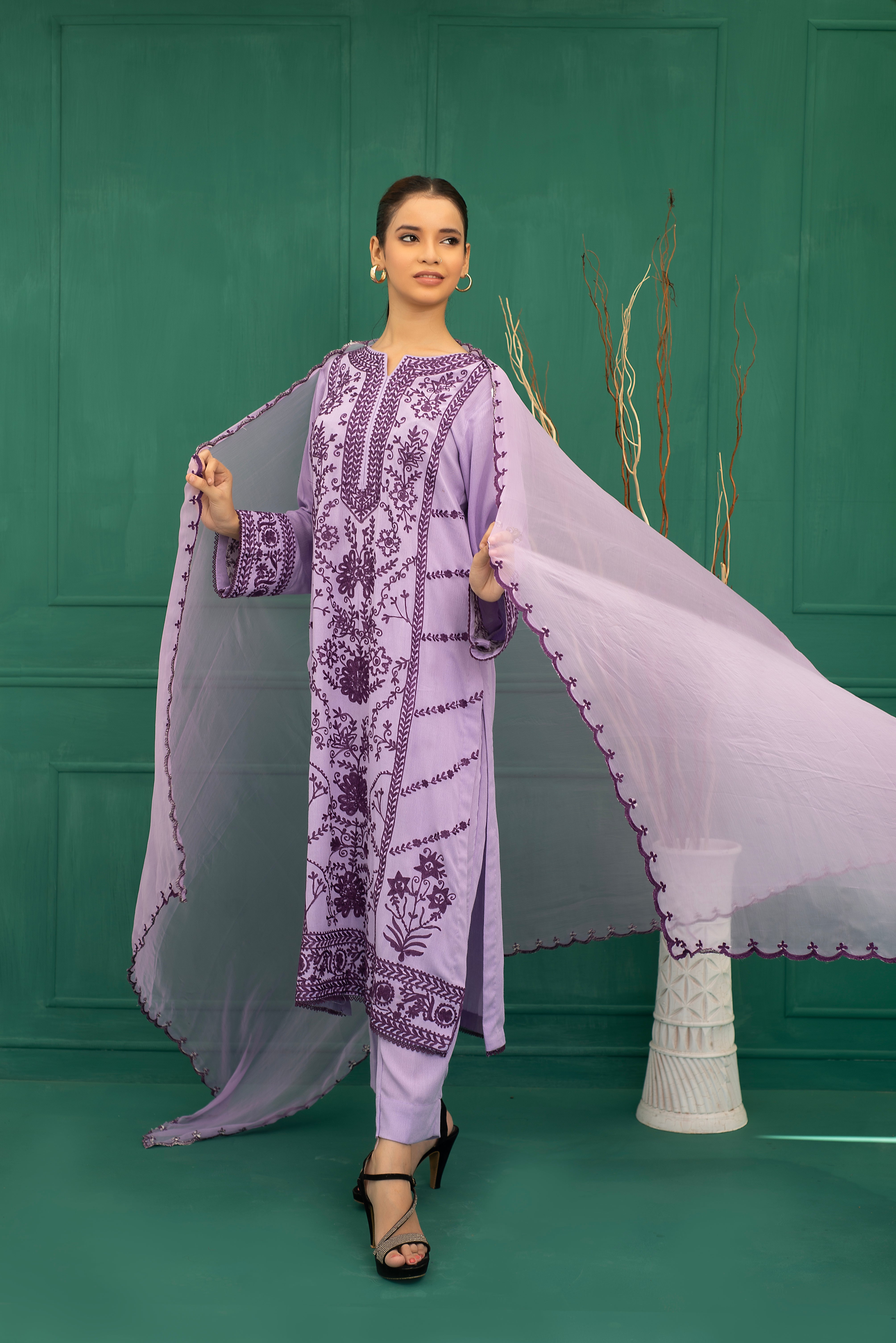 Dancing Lilly - The Berry Eid Edit by Maira Murtaqi