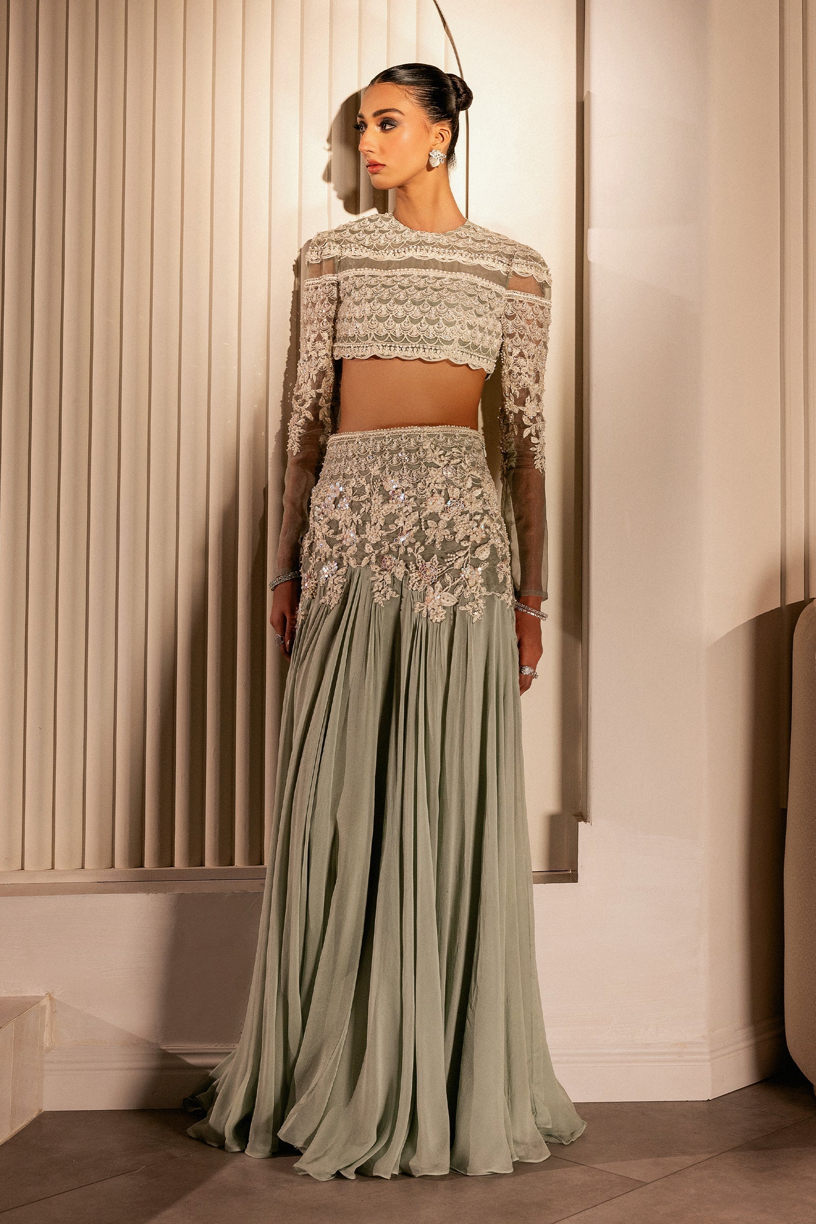Soft Meadow - Bridal Couture '25 by Erum Khan