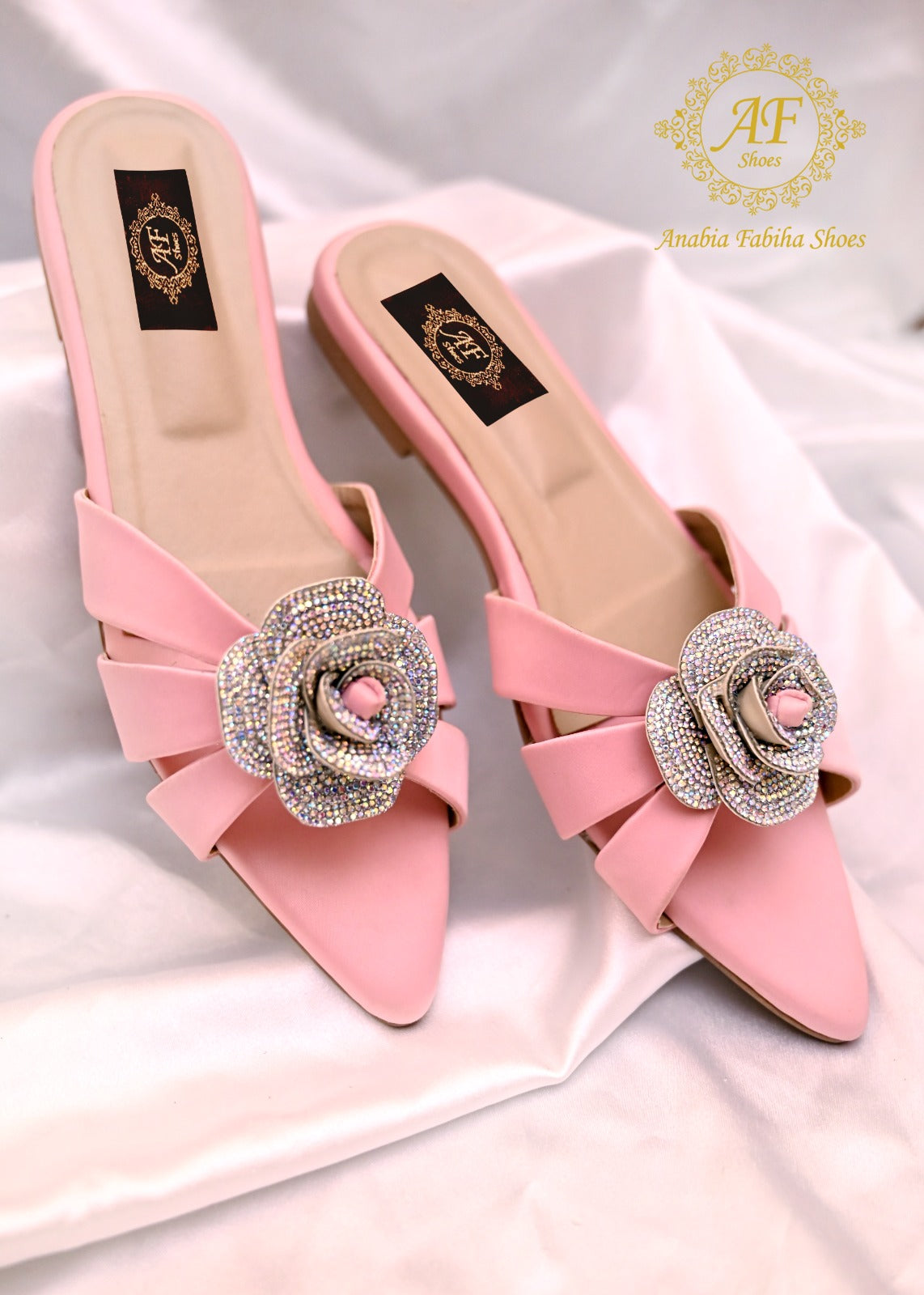 Twilight Peach Pink - Sparkle by Anabia Fabiha