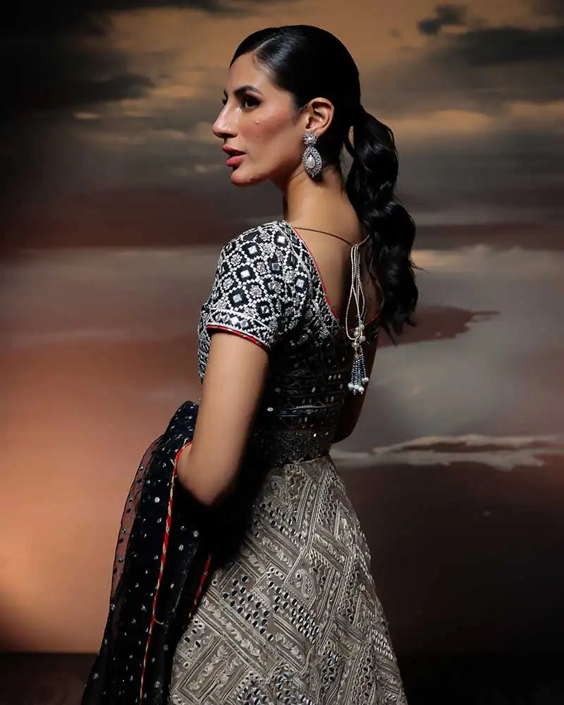 Z’enia Monochrome - Nooreh by Aleena & Fareena