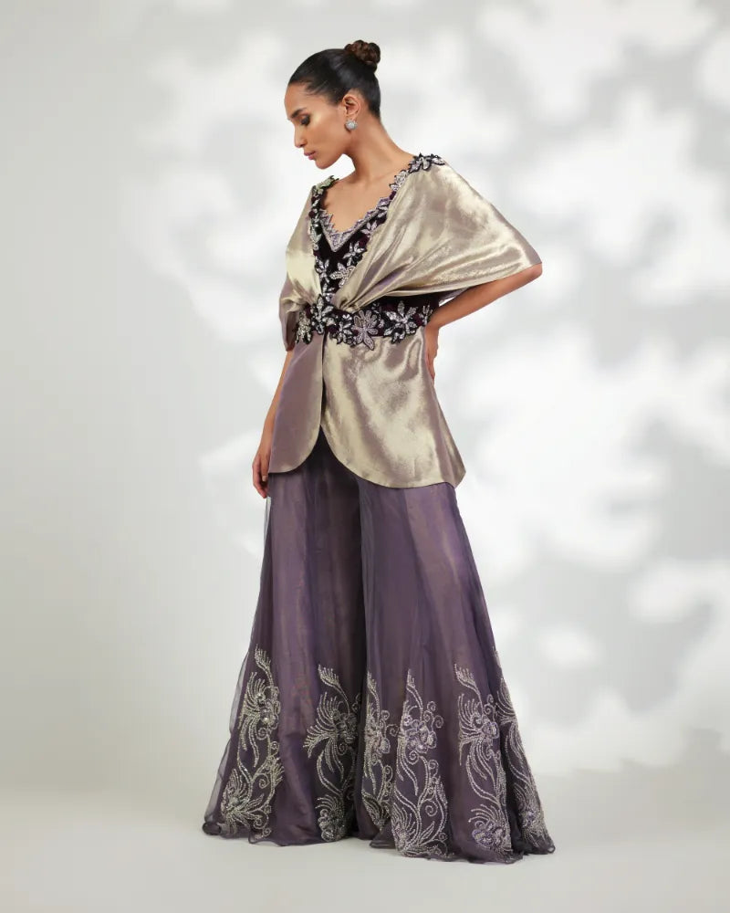 (FF-1) Nazay Peplum - Festive Formals '24 by Aleena Fareena