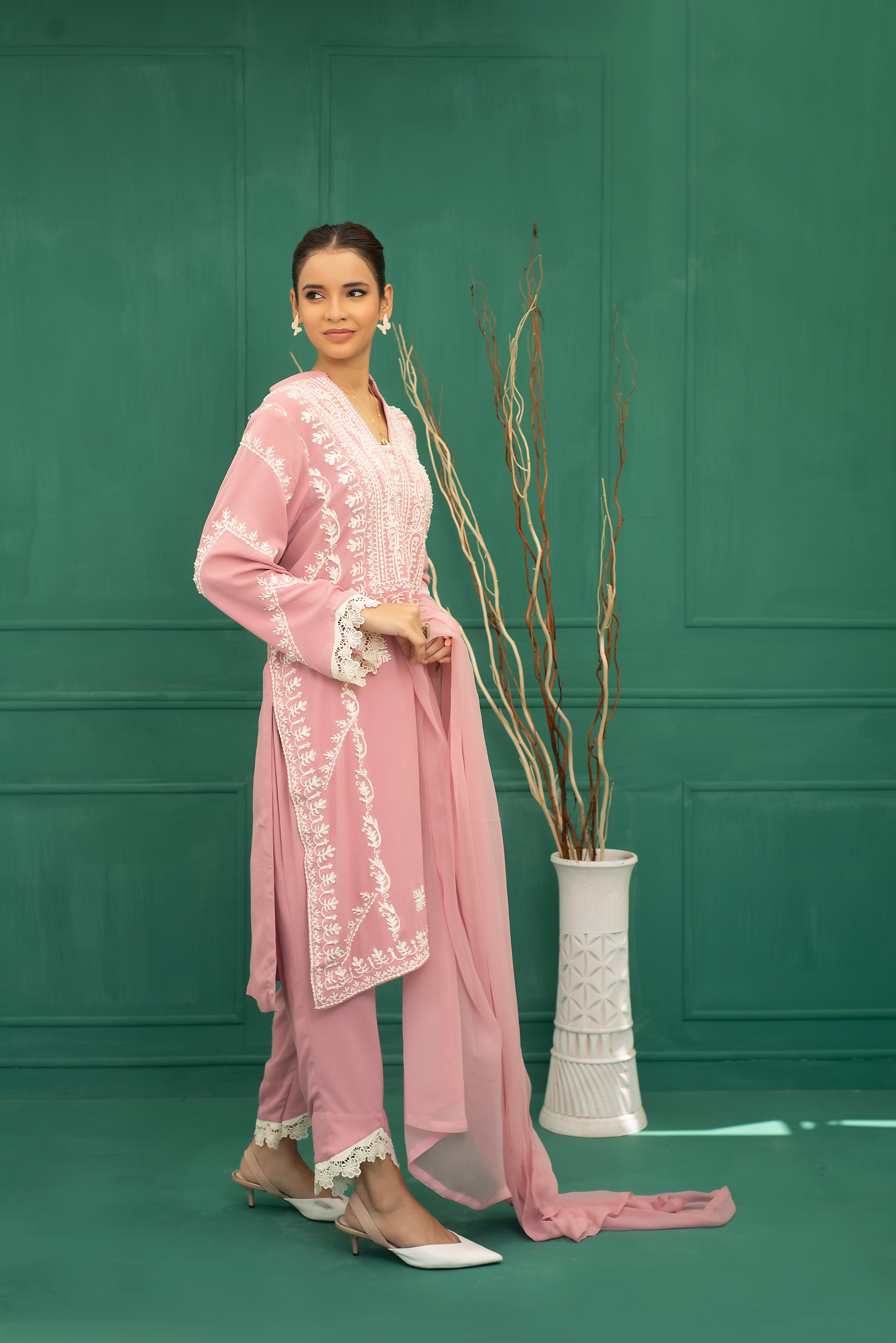 Peach Carnation - The Berry Eid Edit by Maira Murtaqi