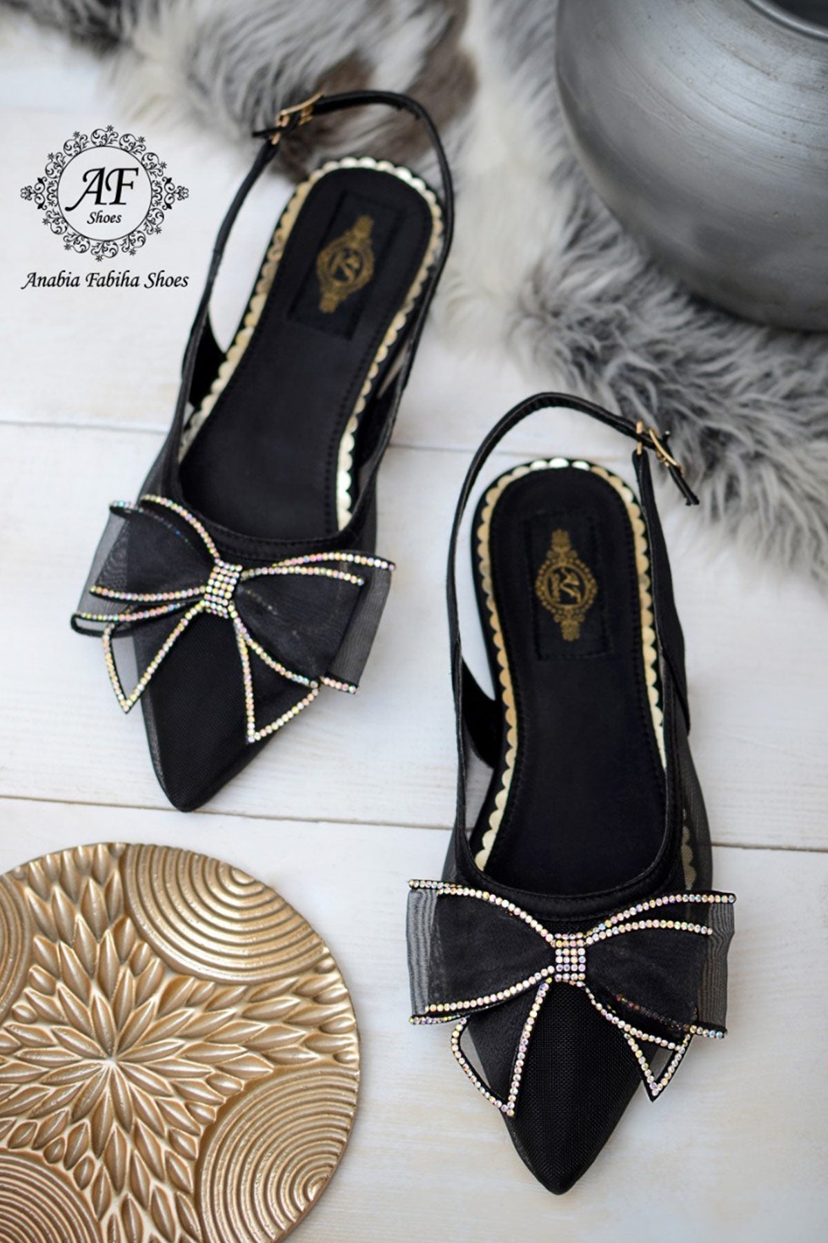 Pixie Bow Black - Anabia Fabiha