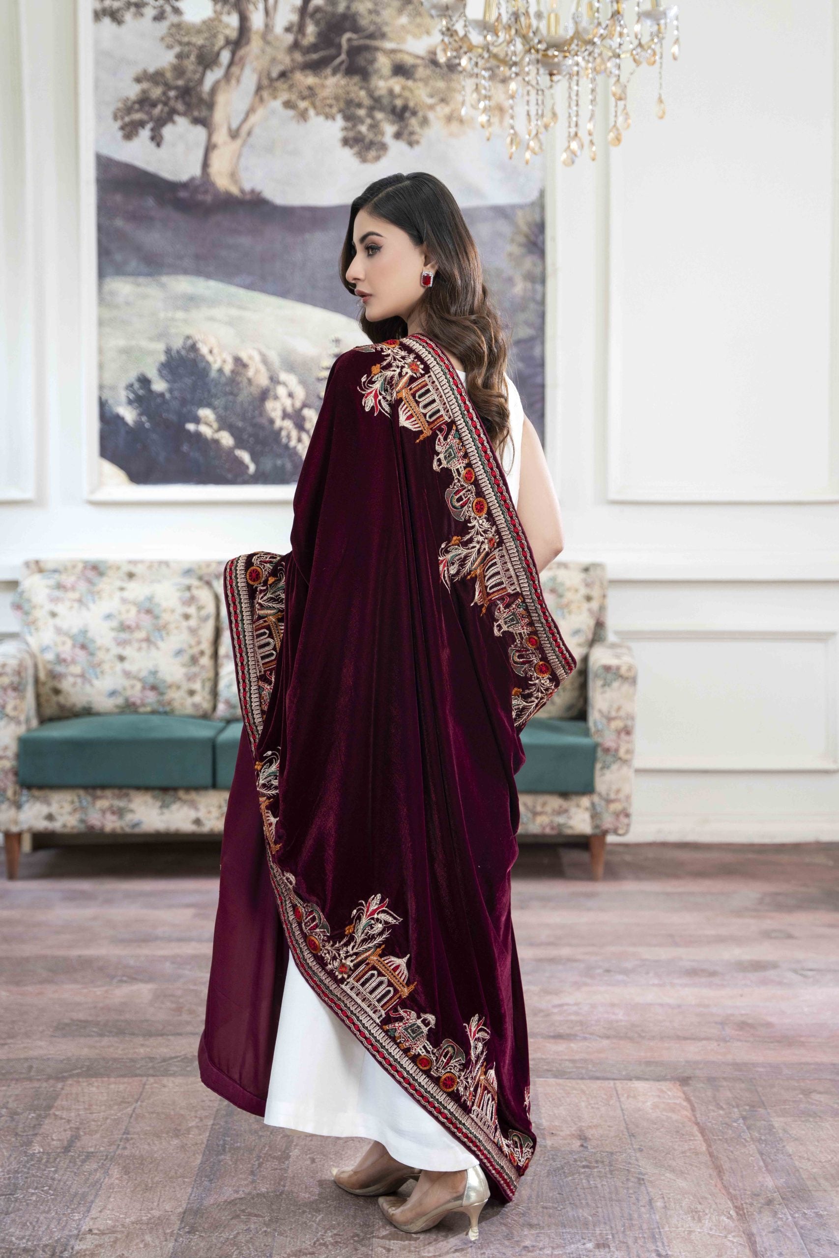 Zora Shawl - Parizad by Hadia Batool