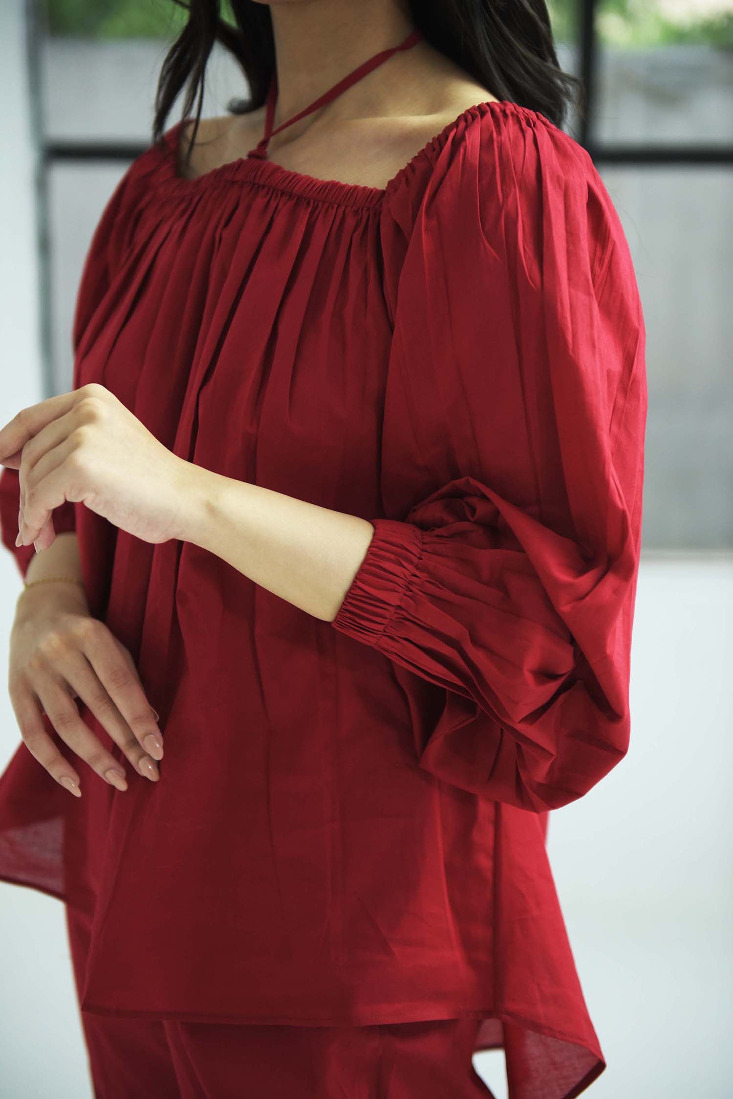 Maroon Bloom - Dresses by The Westral