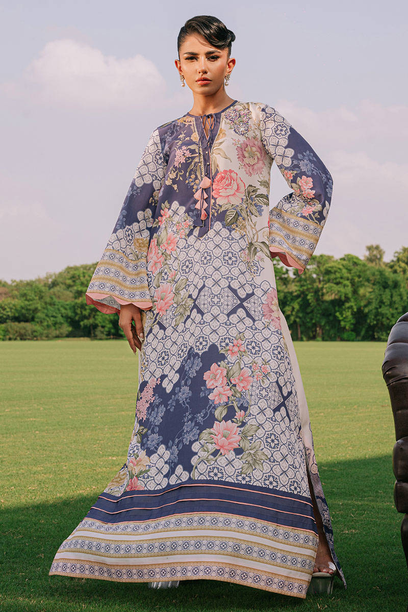 Indigo Kaftan - Dandelion by Zainab Salman