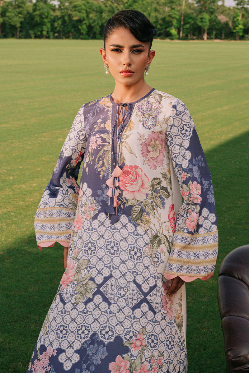 Indigo Kaftan - Dandelion by Zainab Salman