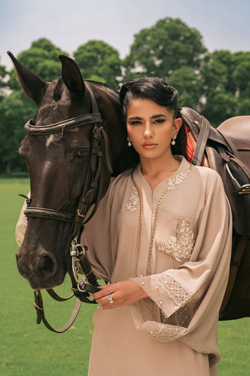 Batwing Kurta - Dandelion by Zainab Salman