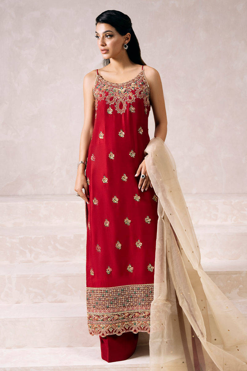 Rosey Rouge - Luna Festive Collection by ZAINAB SALMAN