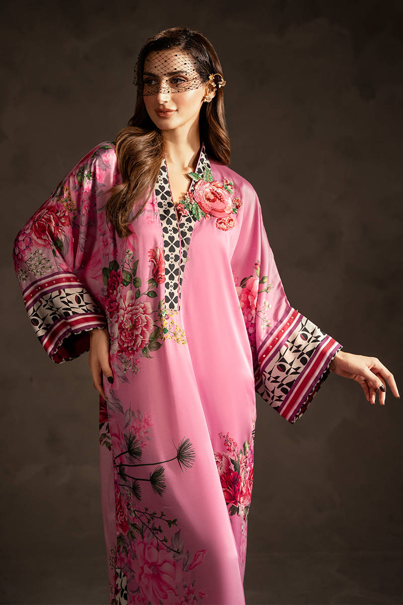 Vivid  Kaftan - Florette Eid Edit '25 by ZAINAB SALMAN